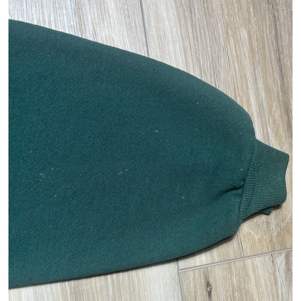 Wolfpack Double Side Green Sweatshirt Utah Ogden Valley - Vintage Size Large - Picture 9 of 13